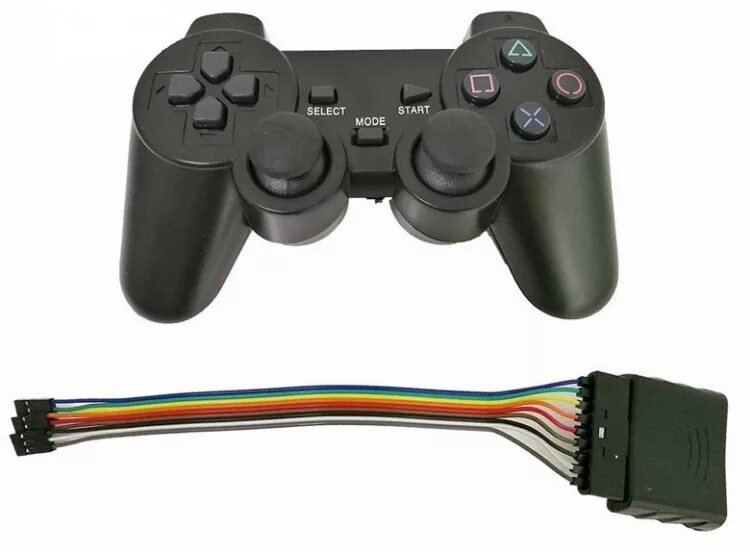 2 беспроводных джойстика. Джойстик на пс2 беспроводной. Ps2 Wireless Controller. Беспроводной джойстик для ps2. Ардуино ps2 джойстик.