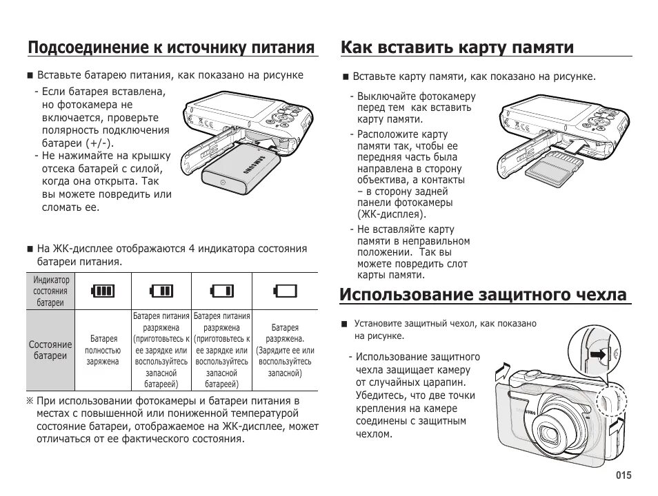 Как форматировать фотоаппарат