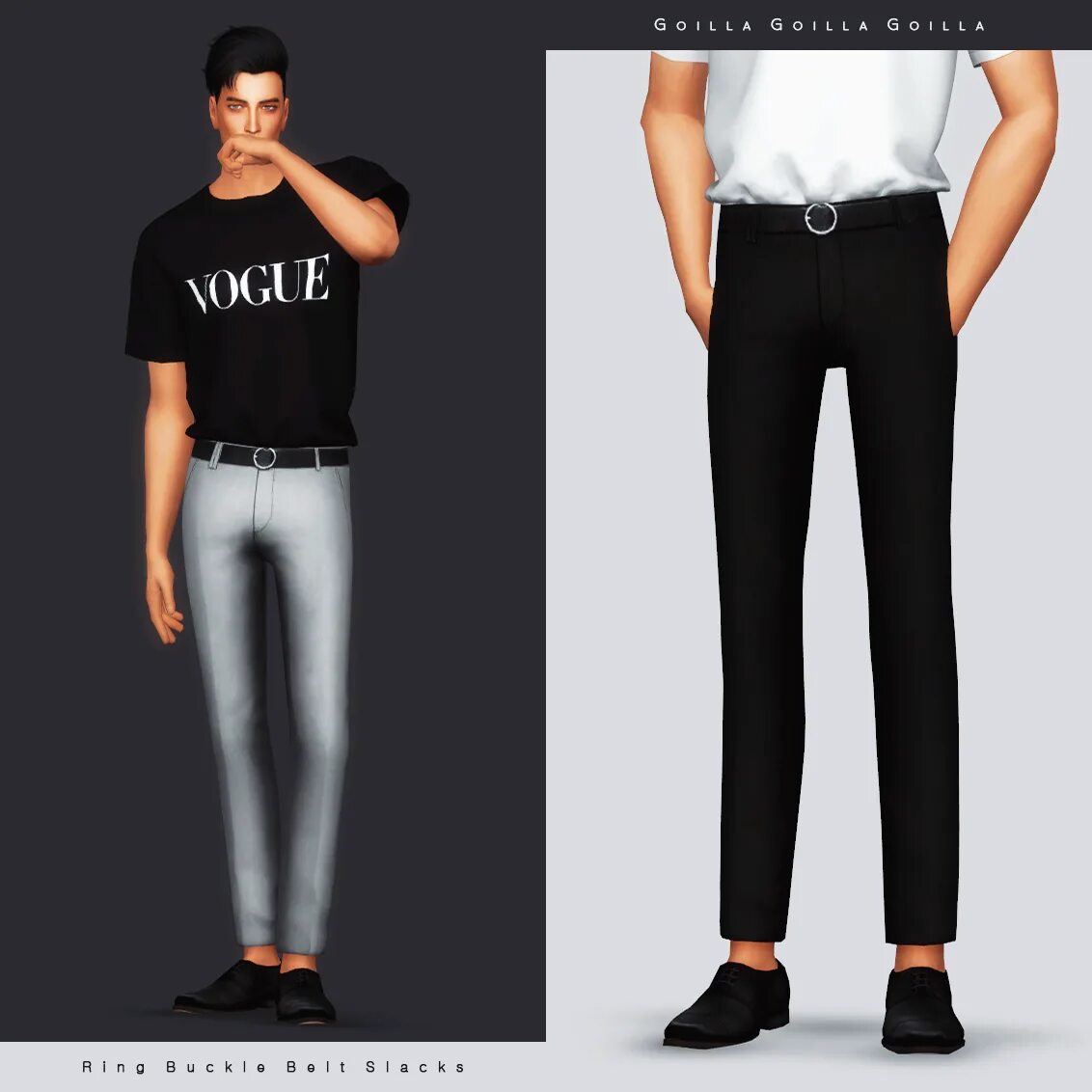 Gorilla sims 4. Gorilla брюки 04 sims 4. симс 4 с ремнем брюки. sims 3 мужские штаны. sims 4 belt.