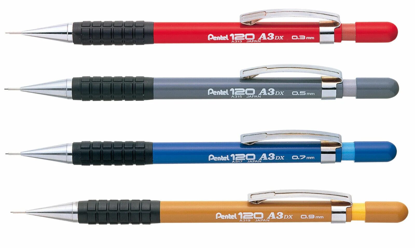 Карандаш механический Pentel 120 a3, 0,9 мм, темно-желтый. Pentel Mechanical Color Pencil 3 in1. Карандаш 0.3 мм. Карандаш 0.7 мм. Карандаш 0.5 мм