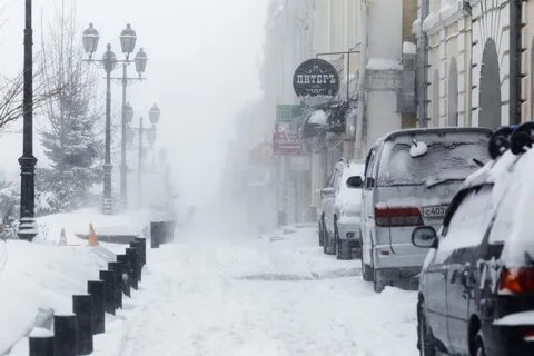 Владивосток погода зимой