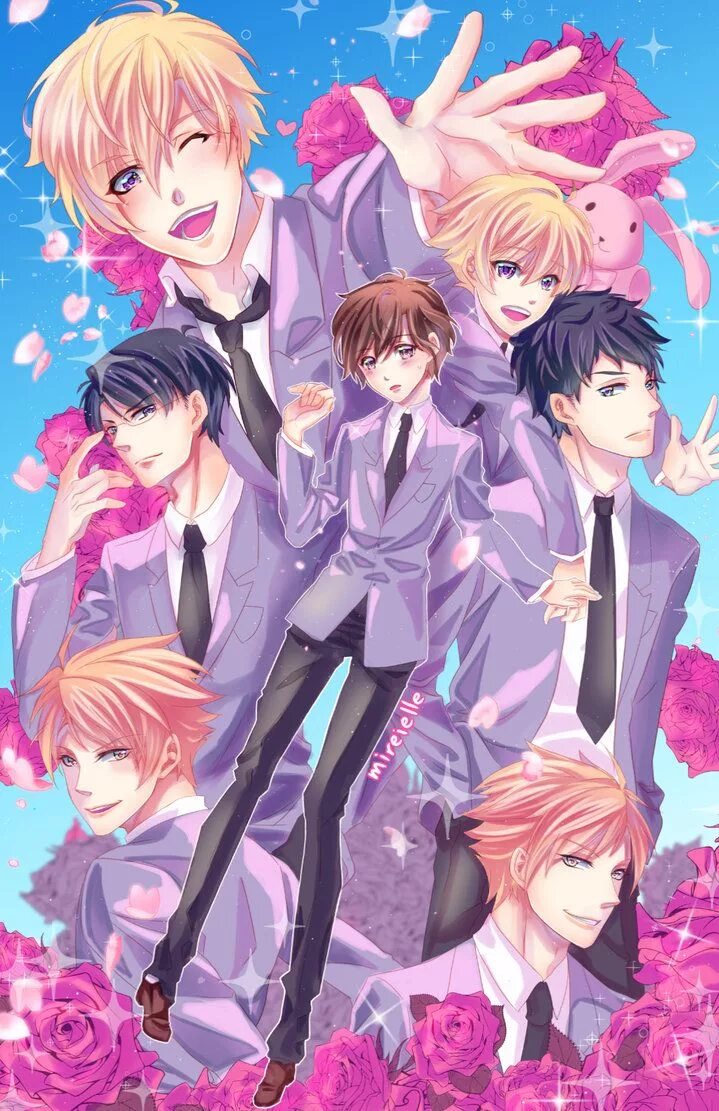 Клуб свиданий старшей школы Оран арт. Ouran host