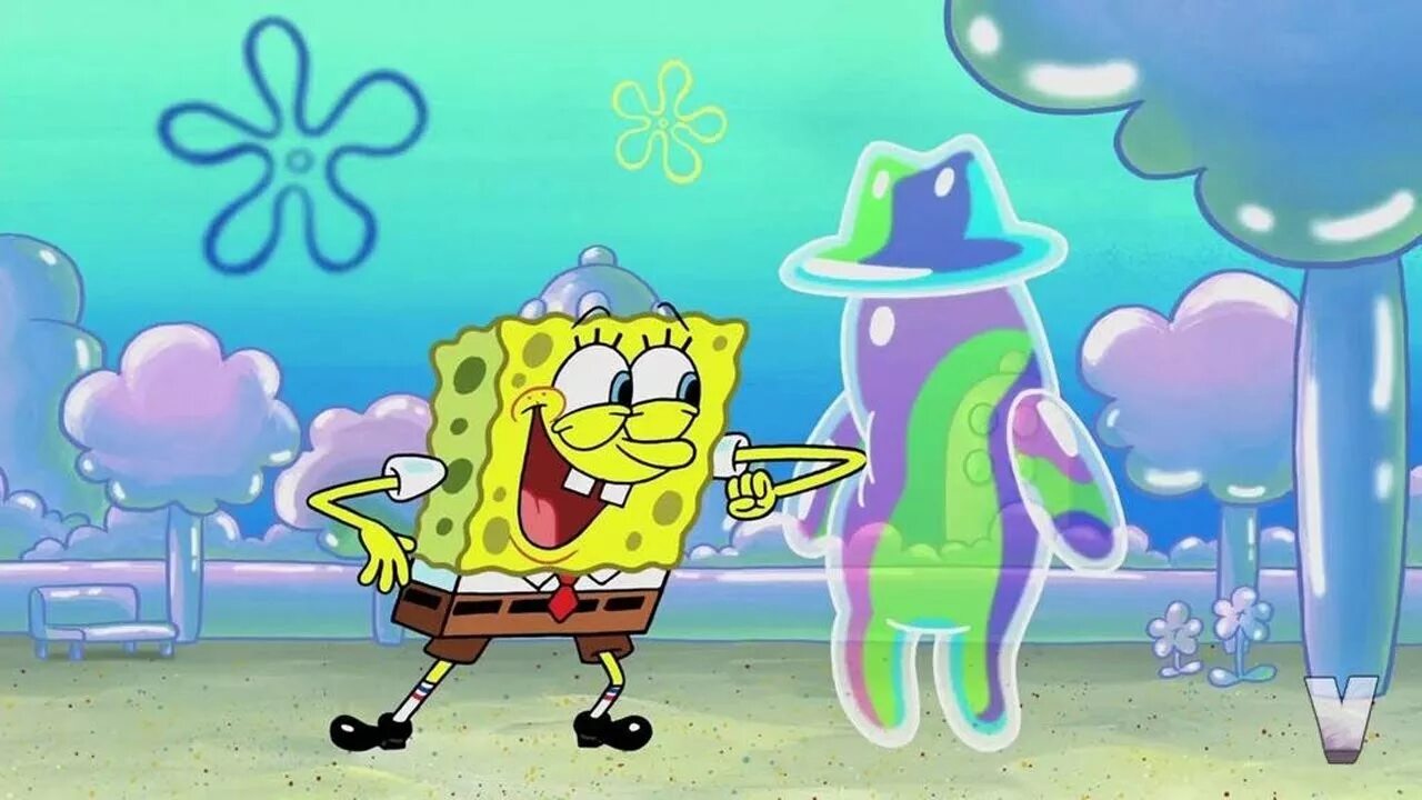 Взломанный spongebob. Спанч Боб Патрик и Сэнди. Патрик скридвард ГУБКАБОБ. Губка Боб квадратные штаны Баббл Бадди. Мыльные пузыри спвничбоб.