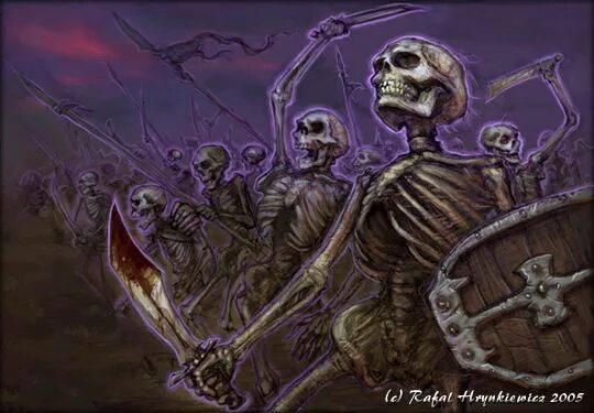 Перевоплотился в скелета. Легион скелетов. Армия скелетов. Скелет нежить. Скелет фэнтези.