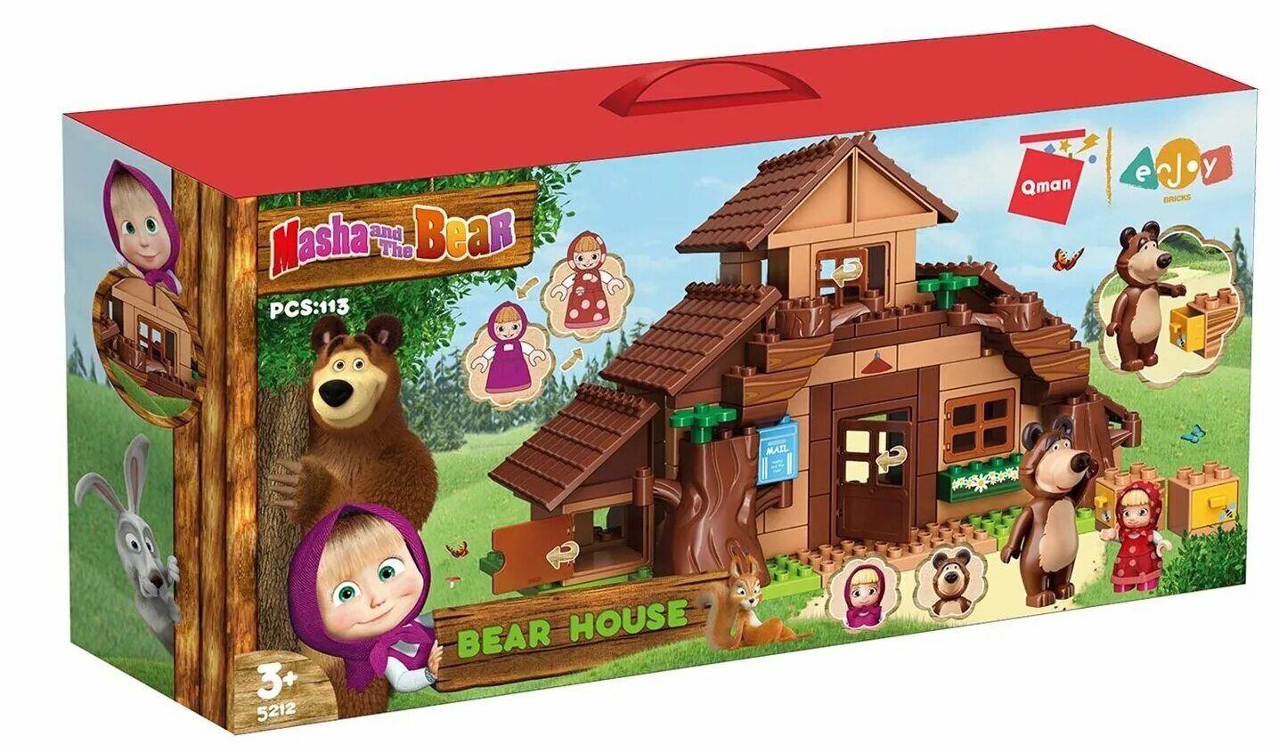 Конструктор маша и медведь домик маши. Qman маша и медведь конструктор. Конструктор маша и медведь дом. Маша и медведь конструктор домик. Big конструктор маша и медведь дом мишки.