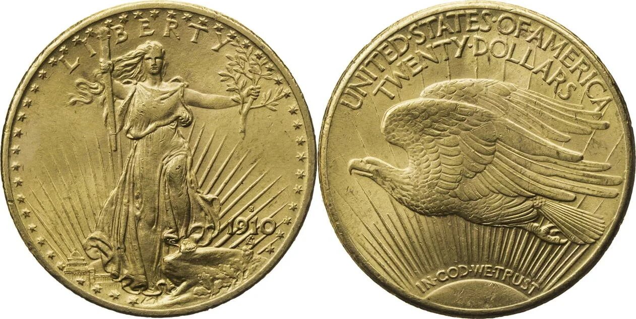 Двойной Орел сен-Годена. Двойной Орел сен-Годена 1907 года. 20 Долларов Золотая монета. Двойной Орел монета Золотая.