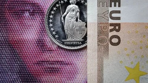 Швейцарский франк к евро