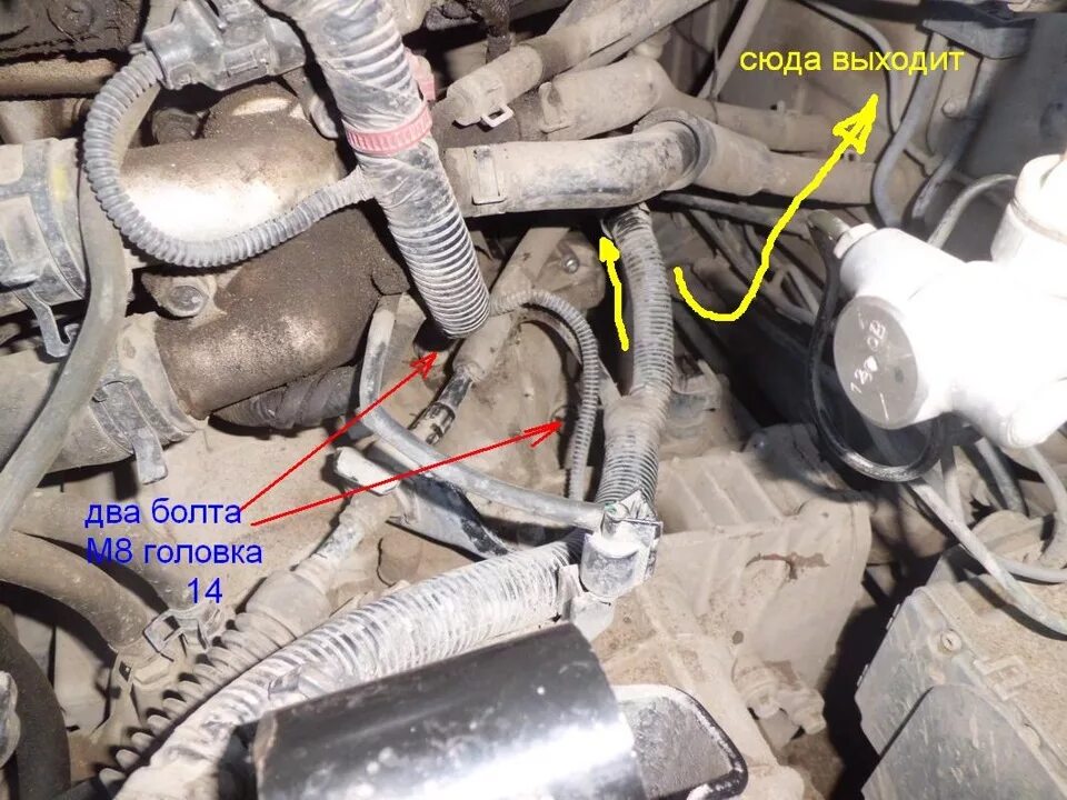 Замена стартера на редукторный Valeo - Hyundai Elantra (3G), 1,6 л, 2006 года тю