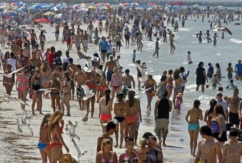 Alarm heavy beautiful crowded public