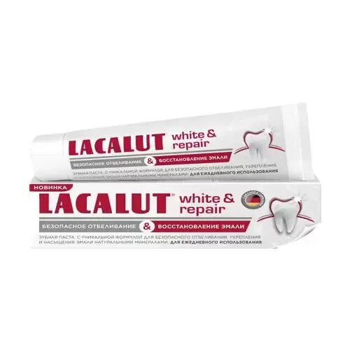 Lacalut white repair. Зубная паста Lacalut White & Repair, 100 мл. Лакалют White&Repair зубная паста 50мл туб. Зубная паста Lacalut отбеливающая White, 75 мл. Лакалют Мульти-эффект зубная паста 50мл.