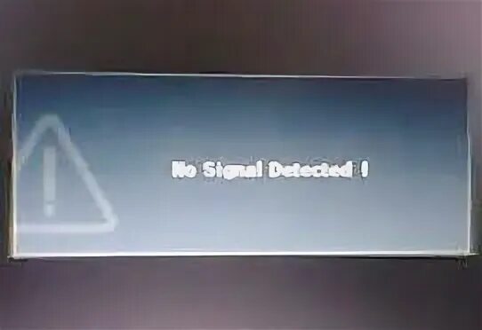 На компьютере no signal detected. На компьютере no signal detected