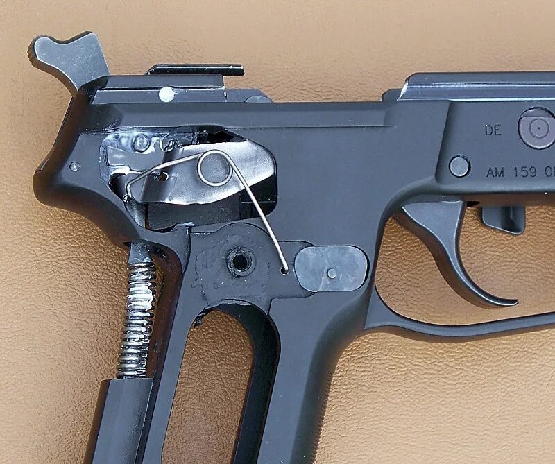 Trigger job. Sig p226 trigger upgrade. sig 205 trigger. pistol trigger. gun without trigger.