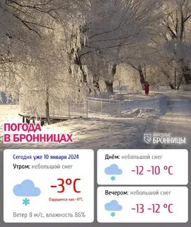 Прогноз бронницы