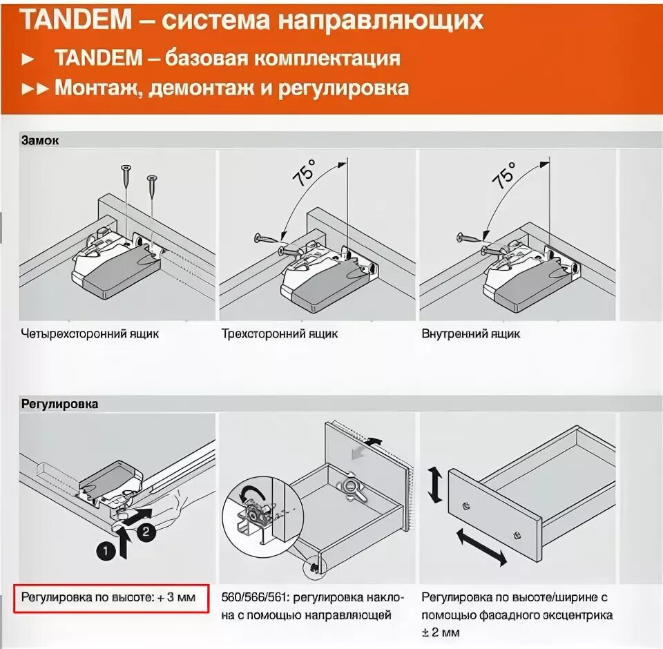 Установка механизмов блюм: Монтаж и регулировка AVENTOS HF - Интернет магазин ме