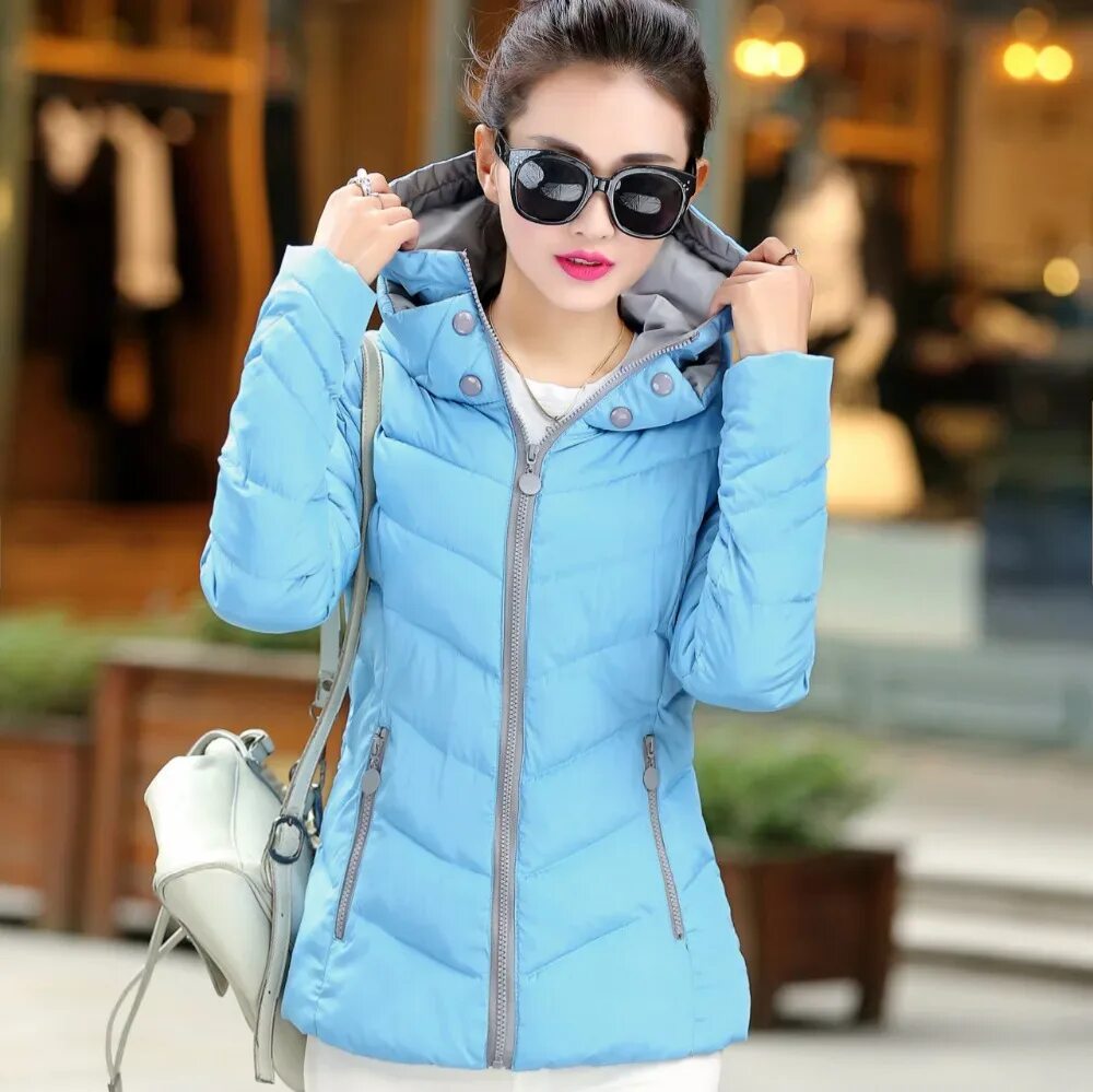 2017 Winter Women Wadded Jacket Female Slim Short Design Women Down Cotton-padde