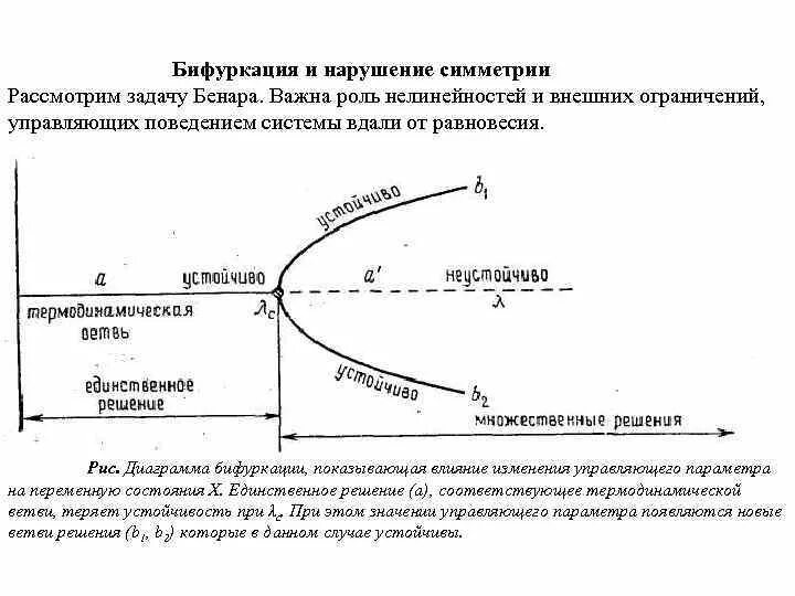 Характерные черты бифуркационных состояний системы. Диаграмма бифуркации. Точки бифуркации в экономике. Бифуркации и спонтанное нарушение симметрии. Точка бифуркации 6 дейлор смит читать