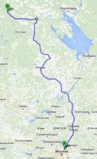 Расстояние бежецк