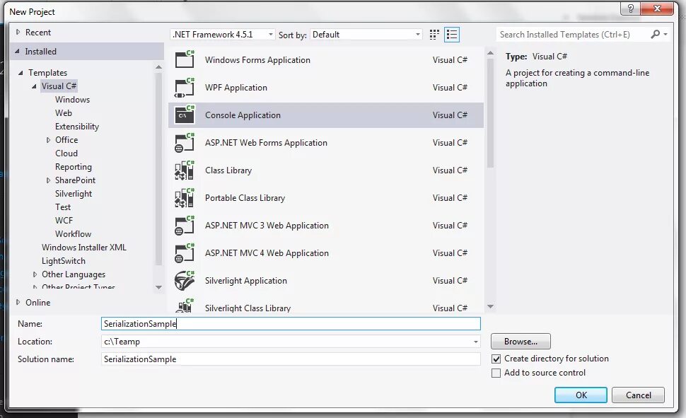 Create directory