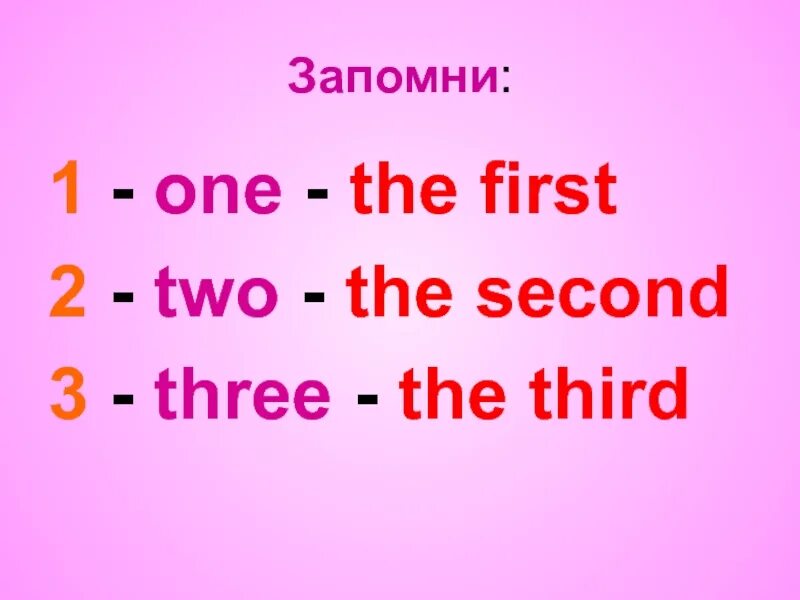 First second c. Порядковые числительные в английском языке. Порядок числительных в английском языке. Образование порядковых числительных в английском языке. Порядковые числительные в английском языке картинки.