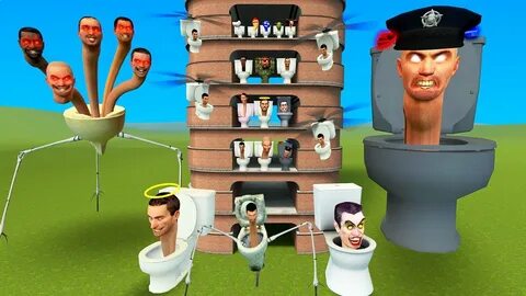 Skibidi toilet 3d model