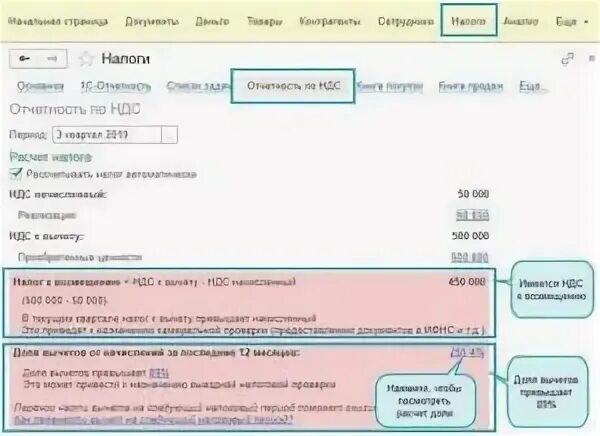 Безопасные вычеты по ндс по годам