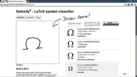 Latex символы