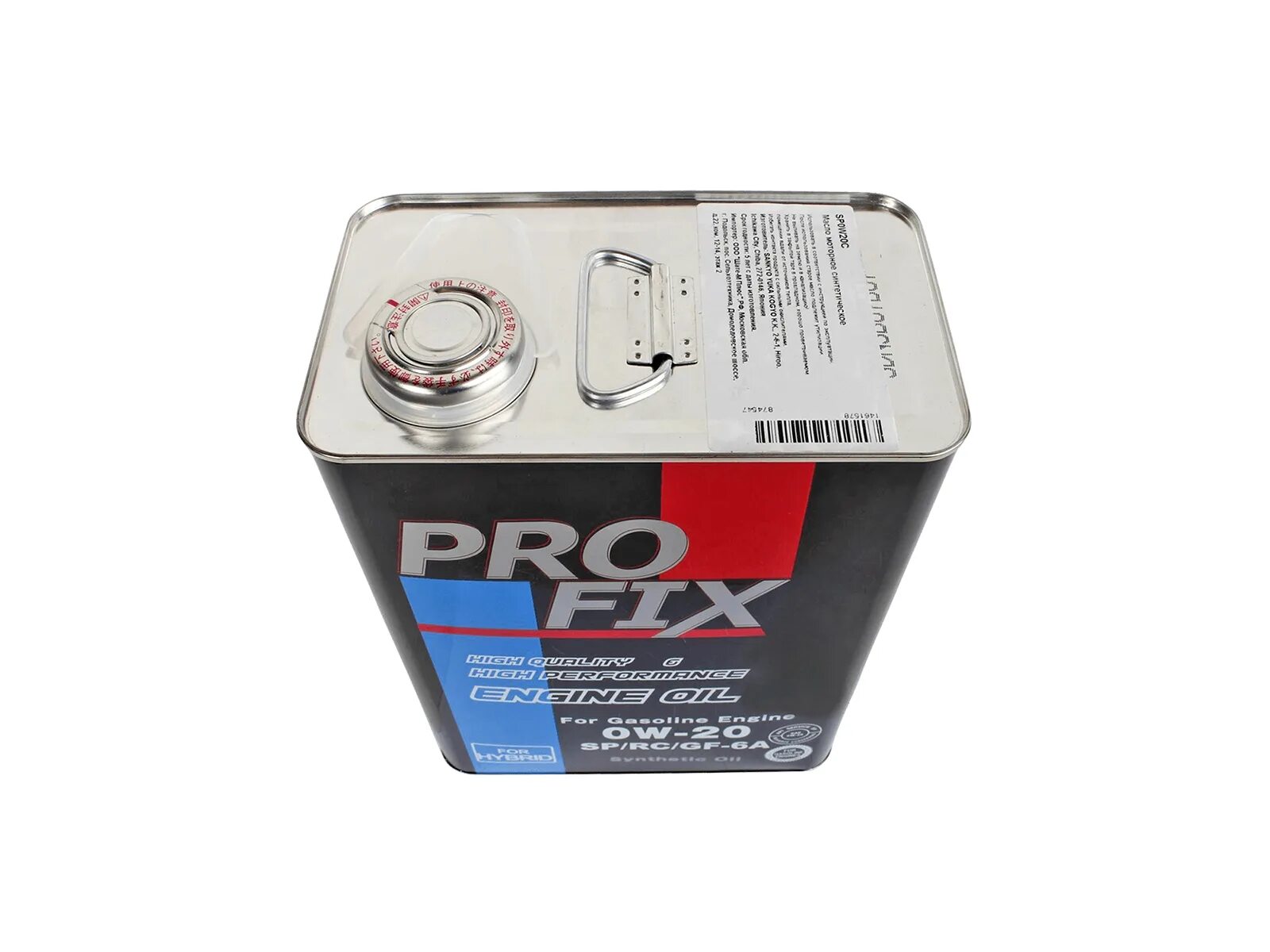 Profix sp gf 6a. Sp5w30c profix profix engine oil spgf-6a 5w-30 4l масло моторное. масло profix.