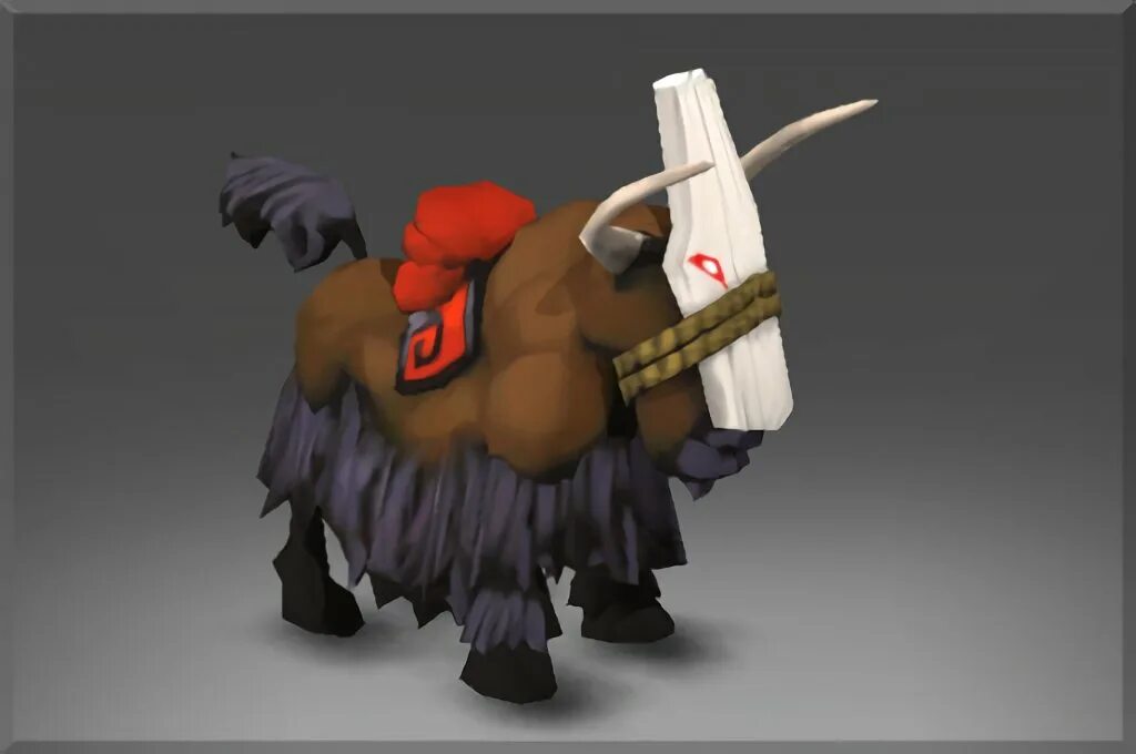 Unusual предметы дота 2. Inscribed trusty mountain yak. курьер дота 2.