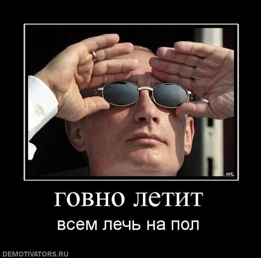 Какашка улетела. Летающая какашка. полет демотиватор.