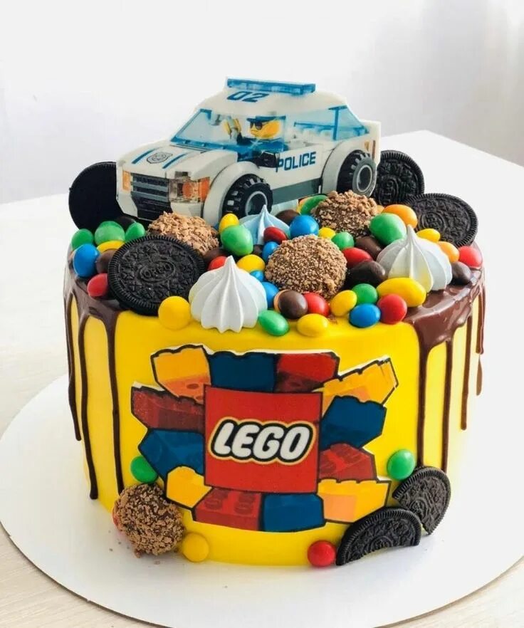 Construction Truck Cake for Kids' Birthday