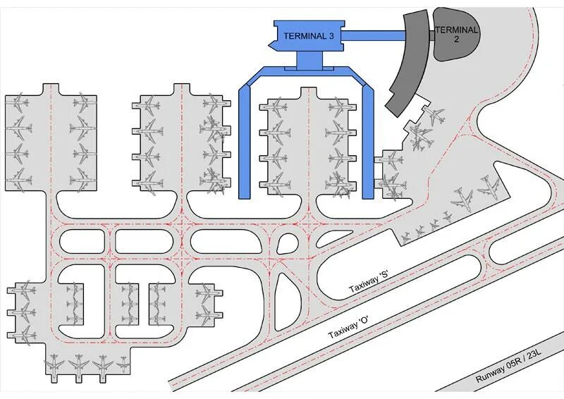 Аэропорт каира схема и расположение терминалов Cairo airport terminal map Map of cairo airport terminal (Egypt)