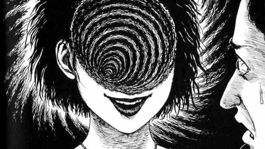 Спираль манга дзюндзи ито. Spiral uzumaki junji ito. Манга спираль сюжет. Узумаки дзюндзи ито. Uzumaki дзюндзи ито.