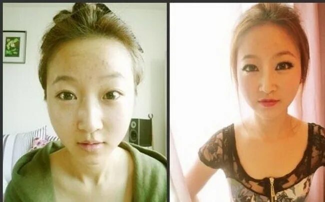 Макияж кореянок до и после фото Korean Make Up Looks I Pin By Aki Warinda แ ต ง ต า, ก า ร แ ต ง ต า, ไ อ เ ด ย