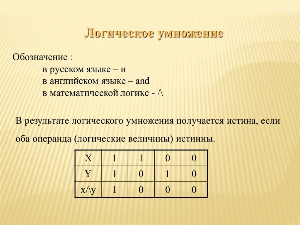 Каждое из логических