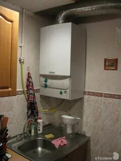 Двухконтурный газовый котел на кухне