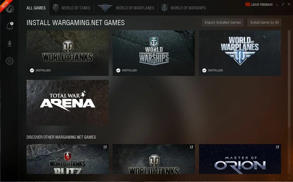 Wargaming net center
