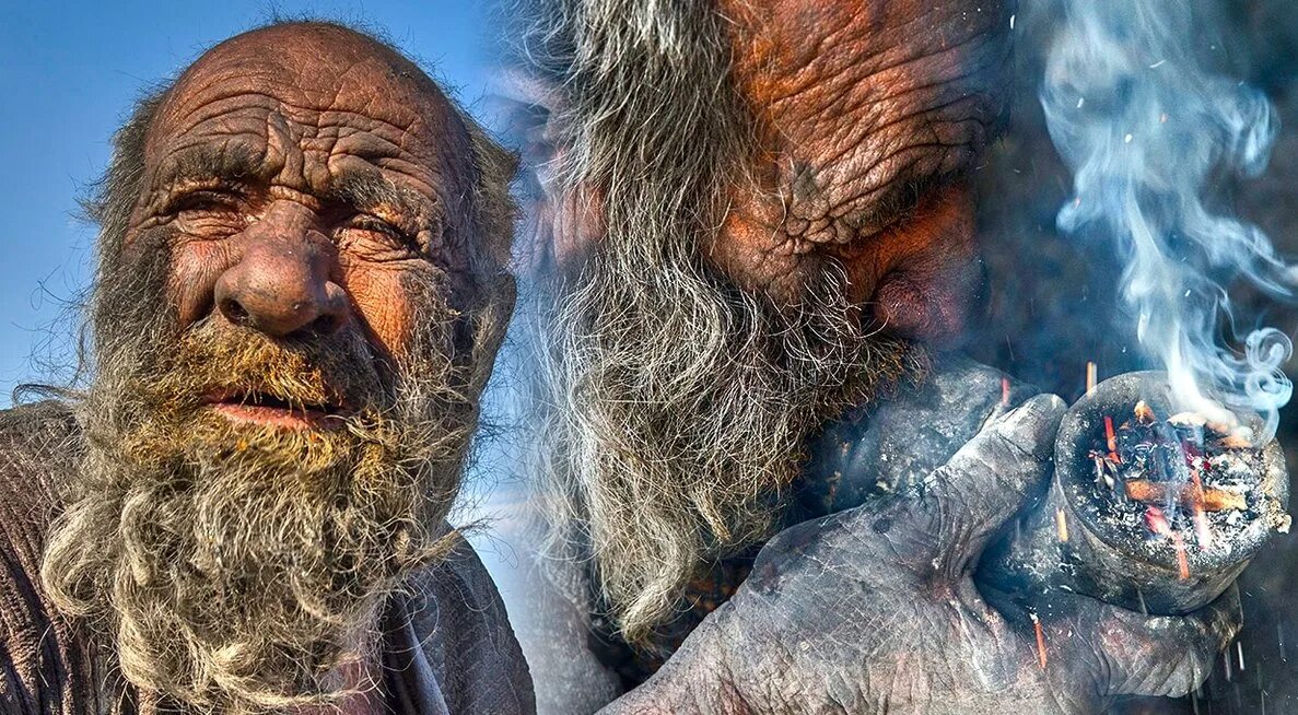 Самого грязного человека. Аму Хаджи, который не мылся 60 лет. Самый грязный человек в мире Аму Хаджи.