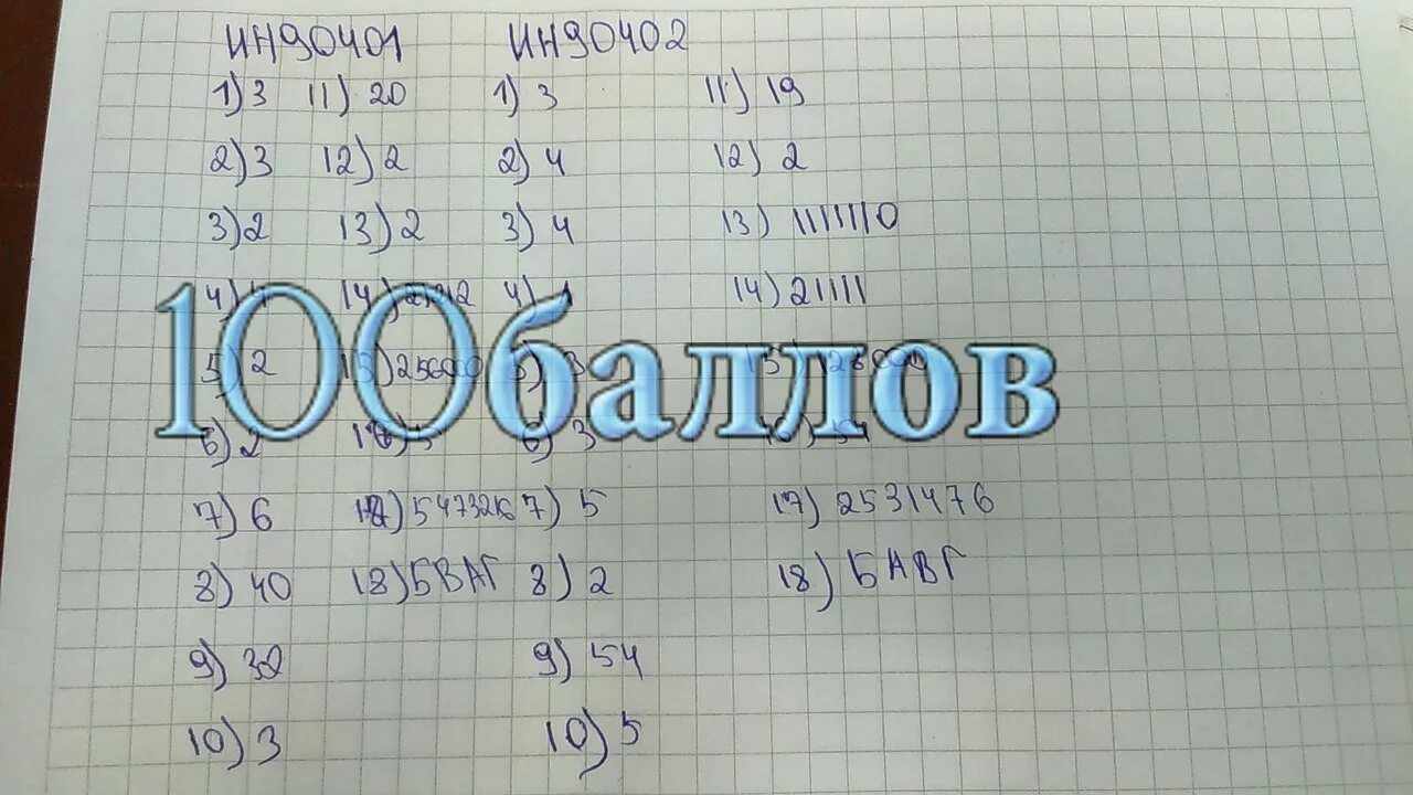 Тренировочная работа 3 по химии