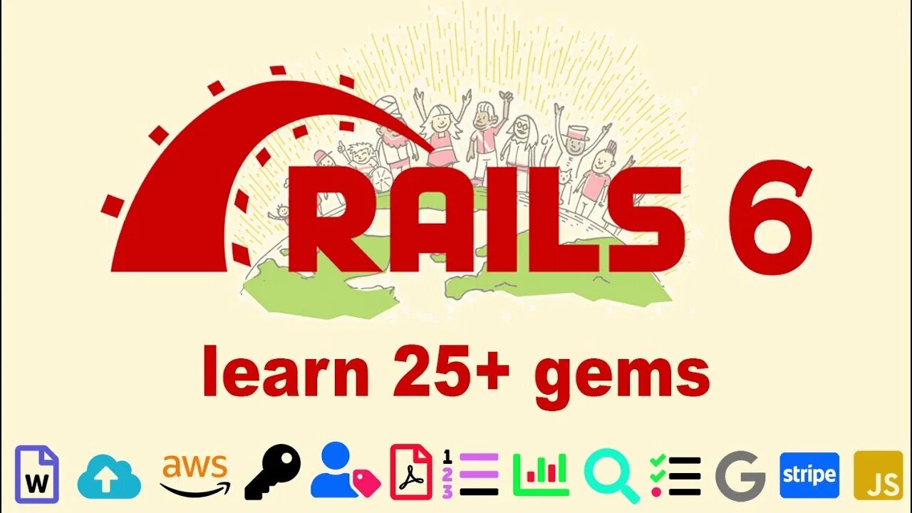 Rails gems. Ruby on rails.