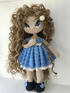 Кукла крючком уроки