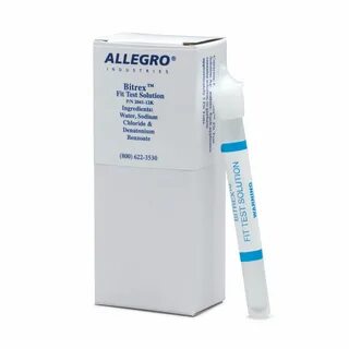 Allegro 2041 Bitrex sensitivity and fit test solutions (6 of each)