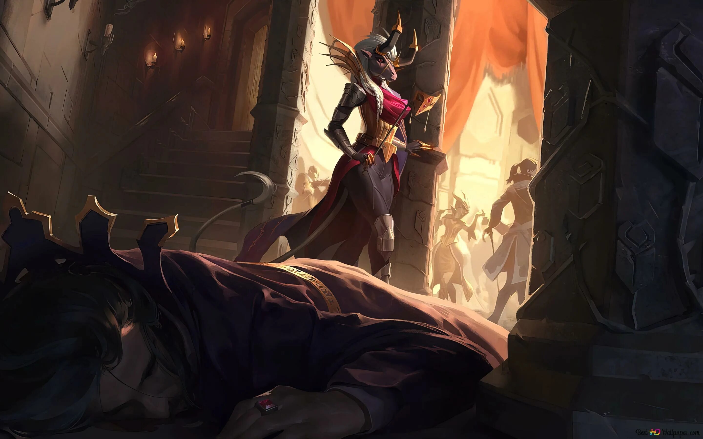 Legends of runeterra meta. Леблан league of runeterra. ноксус леблан. ноксус леблан арт. ле блан legends of runeterra.