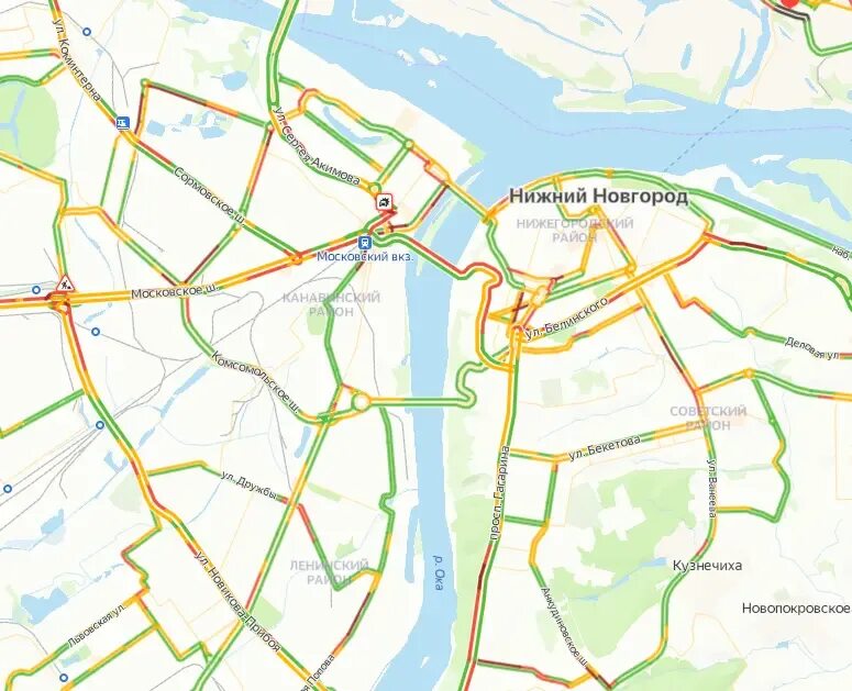 Пробки нижний новгород сегодня. Пробки Нижний. Пробки Нижний Новгород сейчас. Карта Нижнего Новгорода пробки.