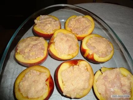 Фаршированные персики