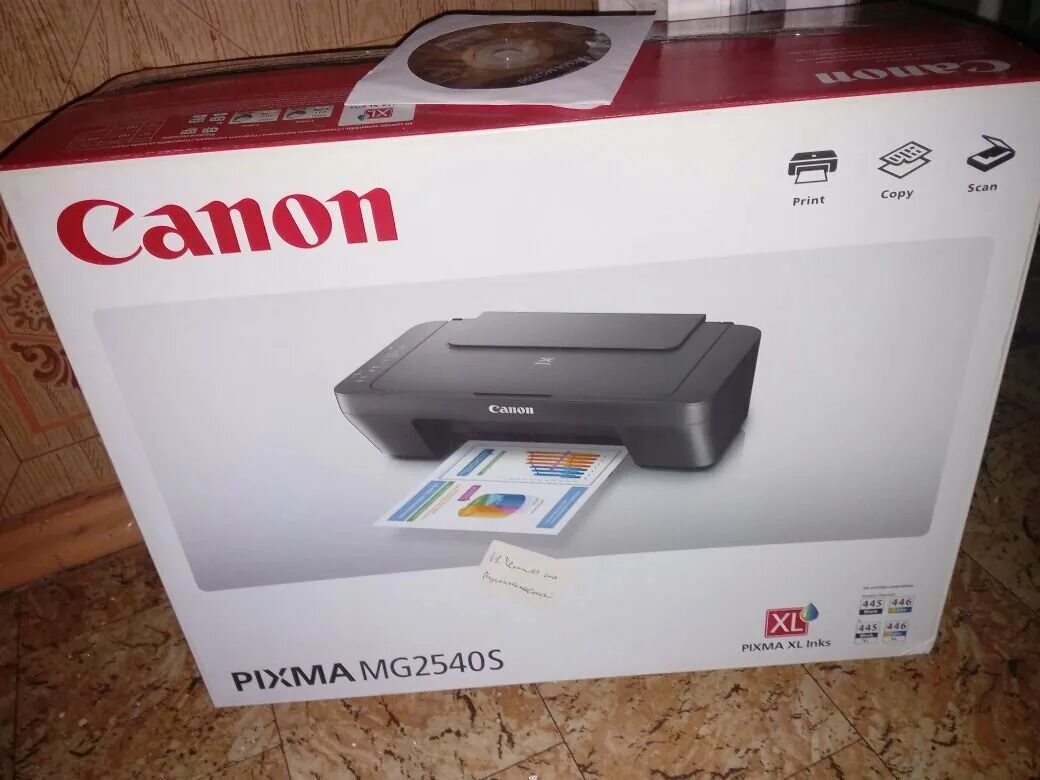 Canon pixma mg2540s заправка