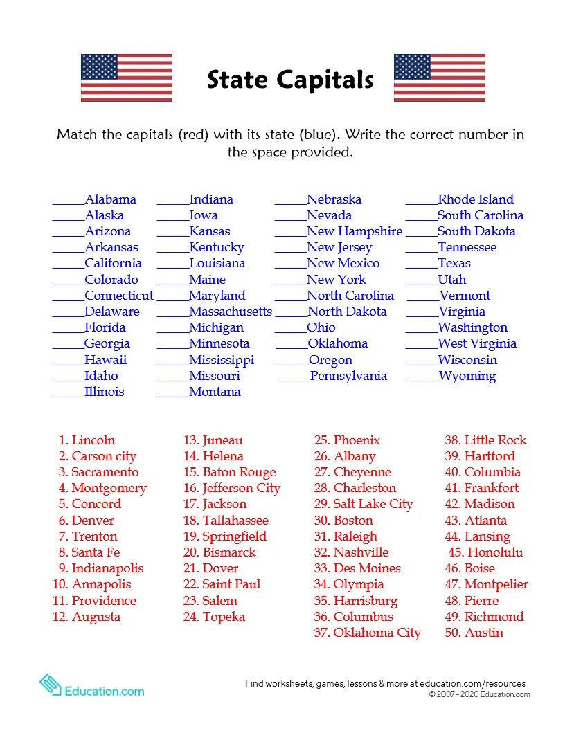 States and Capitals. States with Capitals. States and Capitals of USA. Us States with Capitals.
