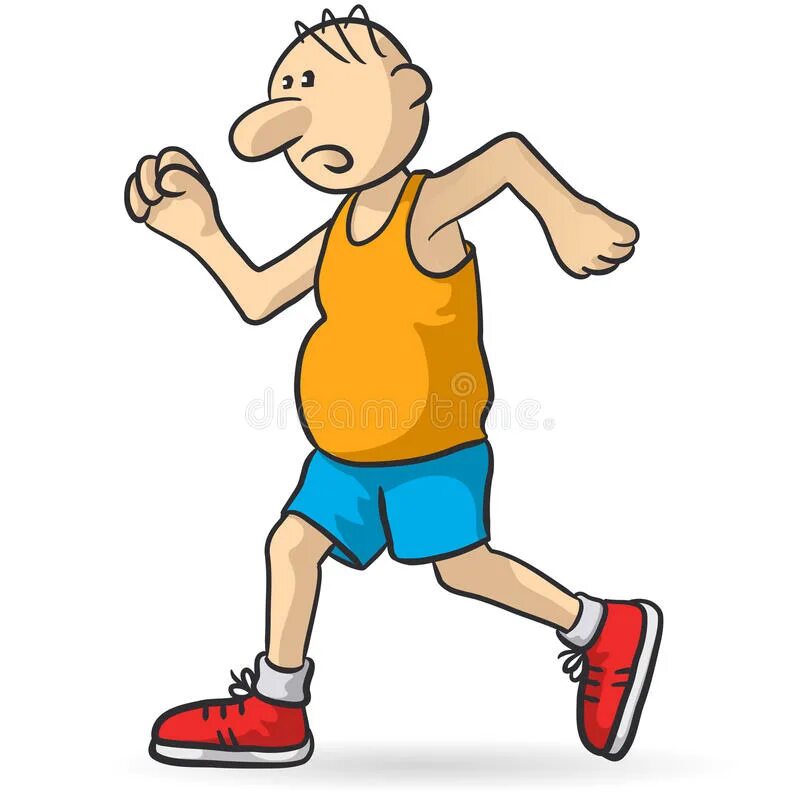 He can run