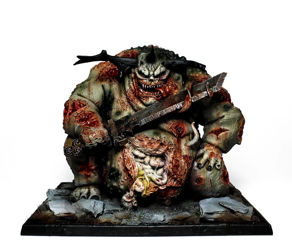 Великий нечистый. Warhammer 40000 great unclean one. Great unclean one Miniature.