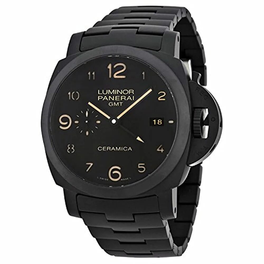 Часы Luminor Panerai GMT. Наручные часы Panerai pam00438. Panerai Luminor 1950. Часы панерай оригинал