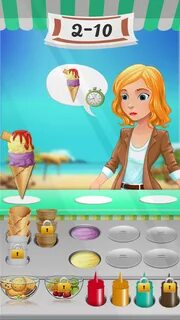 Игра делать мороженое